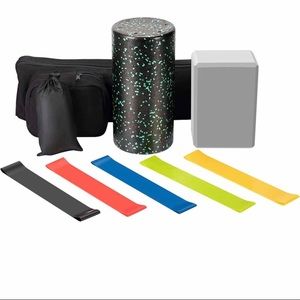 Bag of Fitness and Stretching - Stretch Resistance Bands